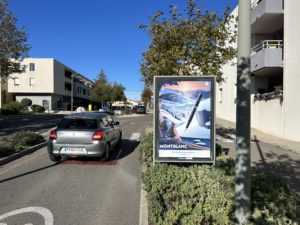 affichage urbain vendargues